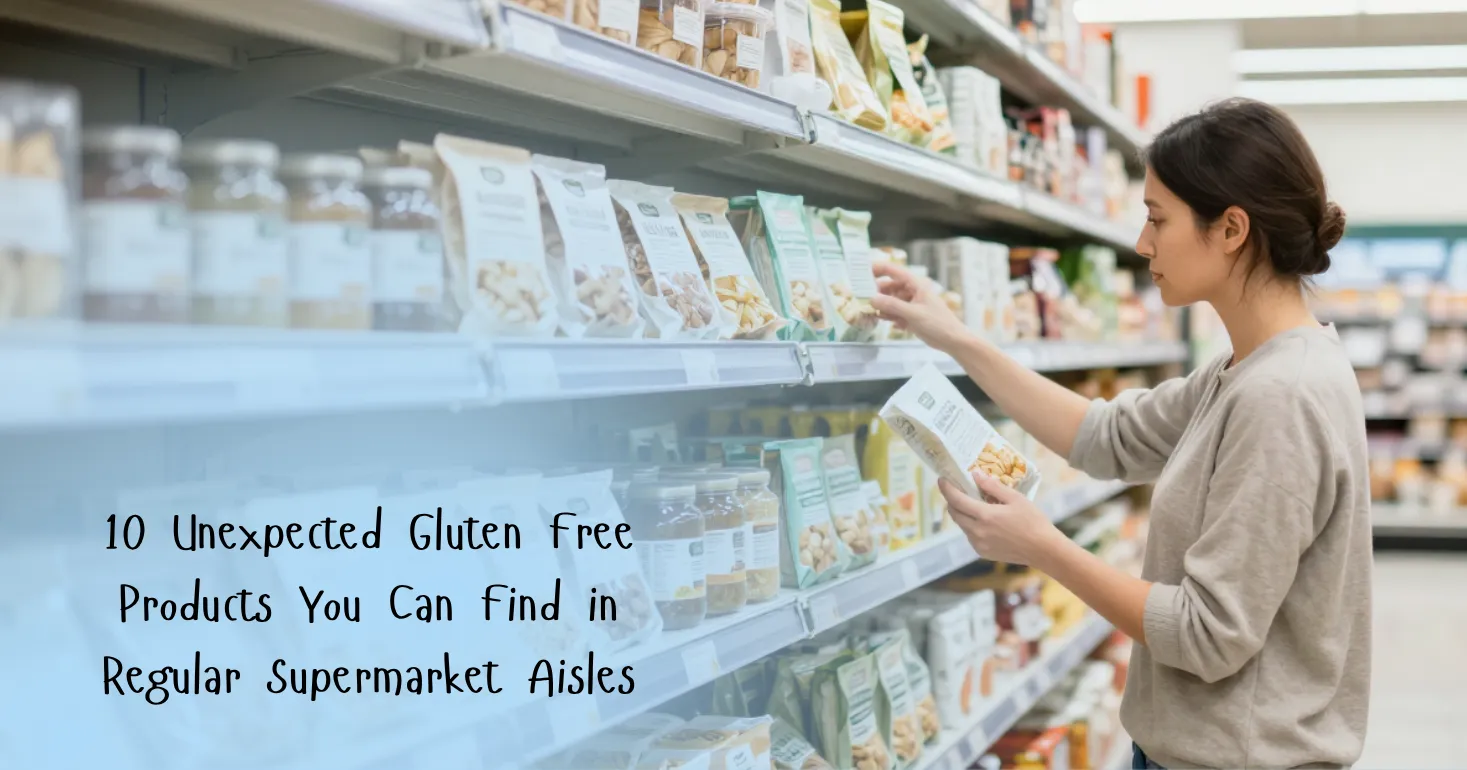 10 Unexpected Gluten Free Products You Can Find in Regular Supermarket Aisles