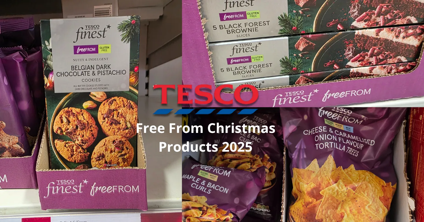 Tesco Free From Christmas Products 2025