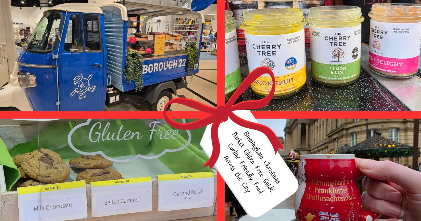Birmingham Christmas Market Gluten Free Guide: Coeliac Friendly Food Across the City