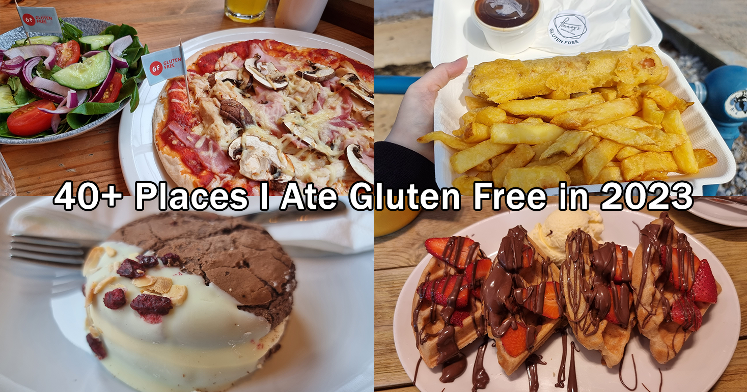 40+ Places I Ate Gluten Free In 2023