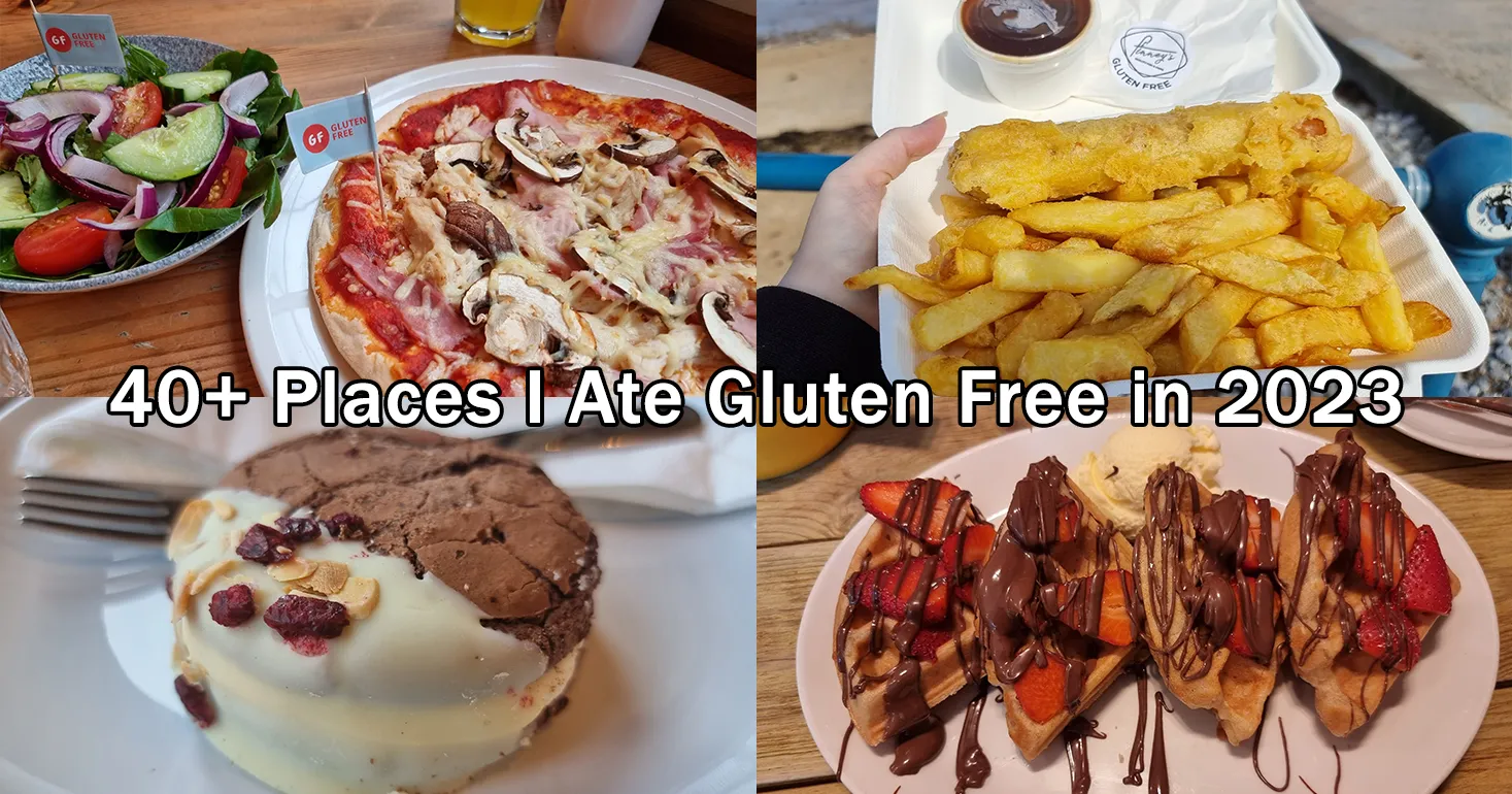 40+ Places I Ate Gluten Free In 2023
