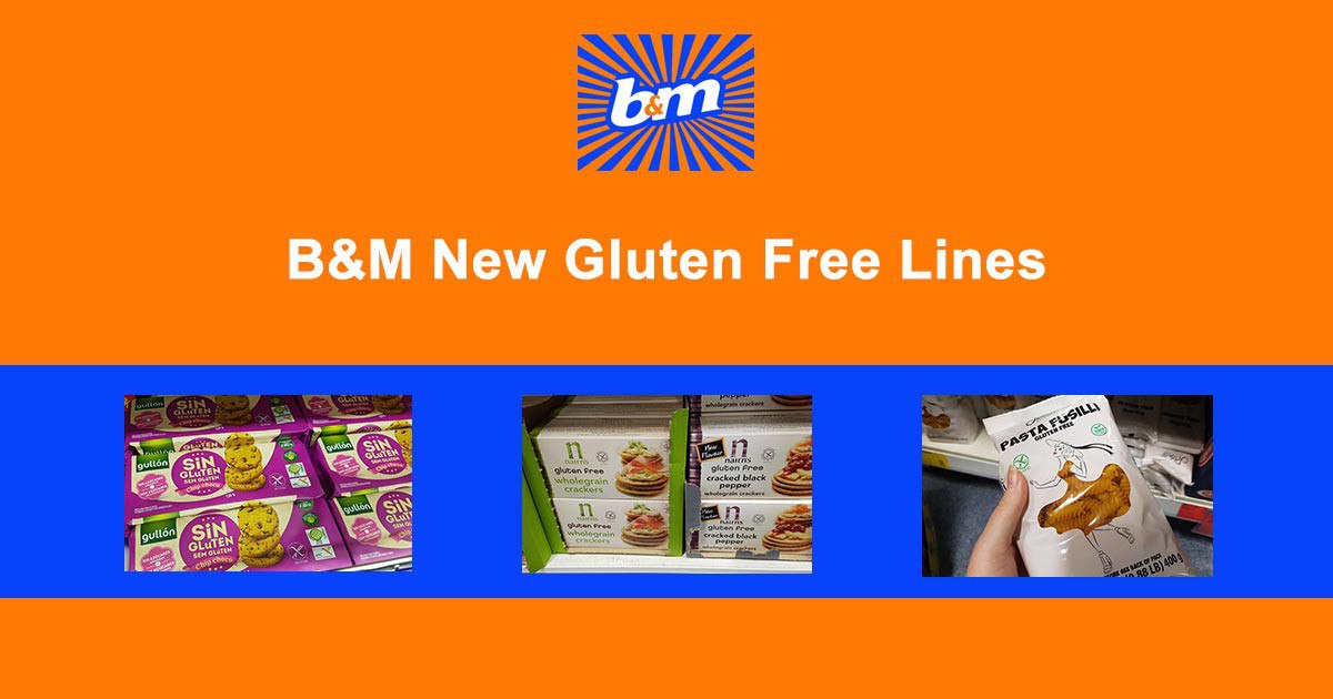 B&M Gluten Free Lines