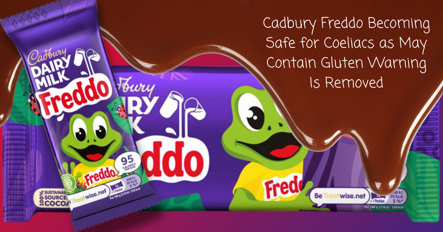 Cadbury Freddo Becoming Safe for Coeliacs as May Contain Gluten Warning Is Removed