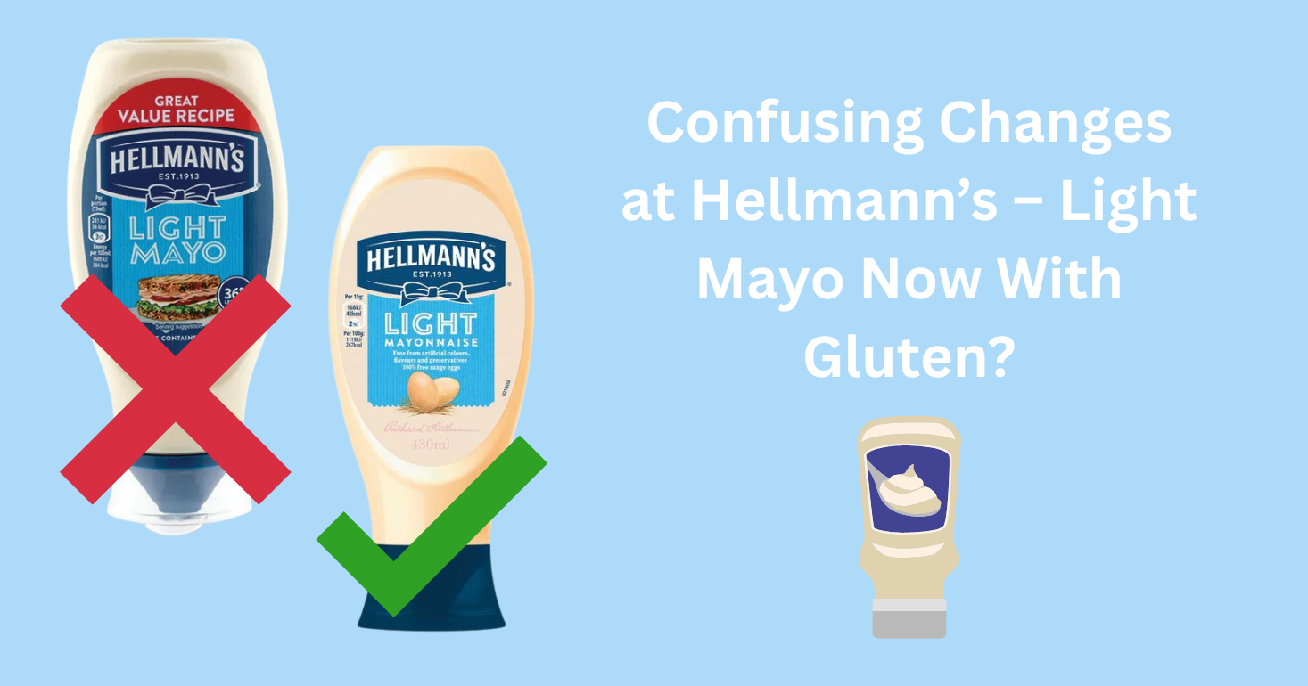 Confusing Changes at Hellmann’s – Light Mayo Now With Gluten?