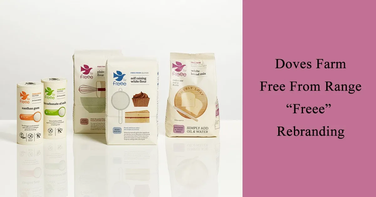 Doves Farm Free From Range 'Freee' Rebranding