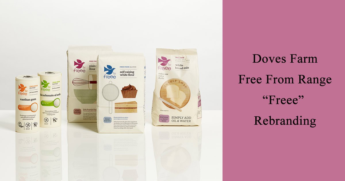 Doves Farm Free From Range 'Freee' Rebranding
