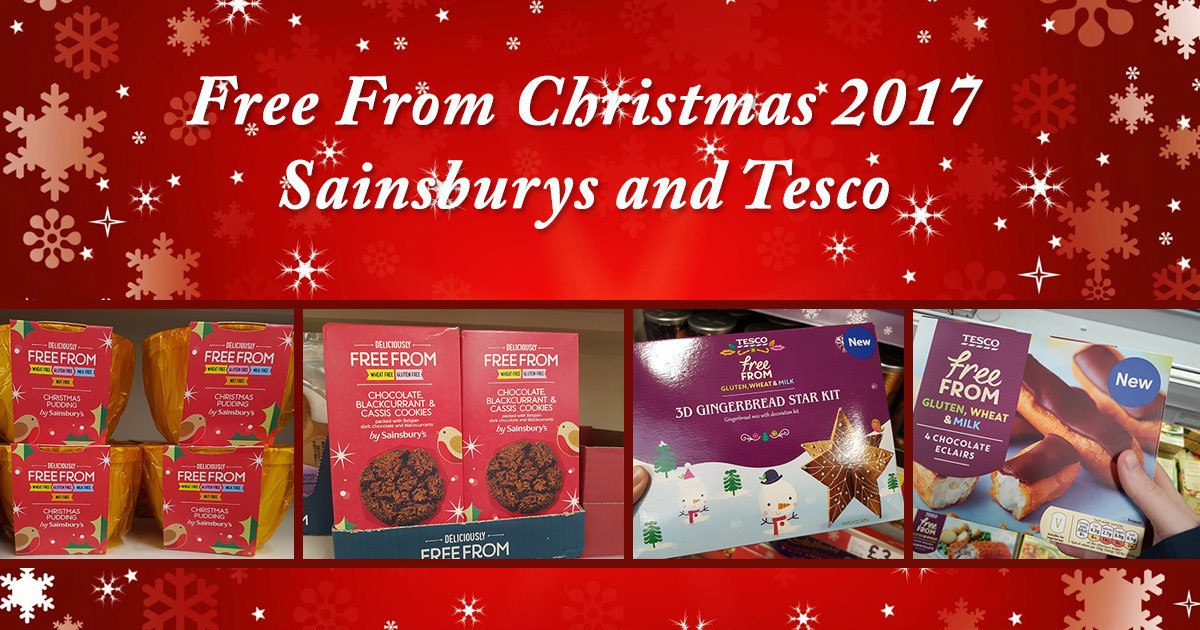 Free From Christmas 2017 - Sainsburys and Tesco