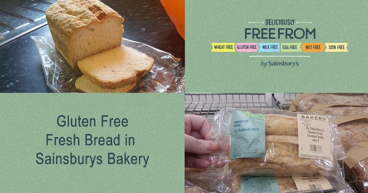 Gluten Free Fresh Bakery Bread in Sainsburys