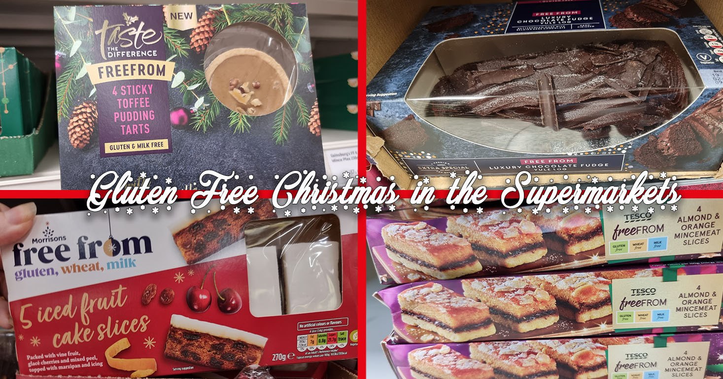 Gluten Free Christmas in the Supermarkets 2023