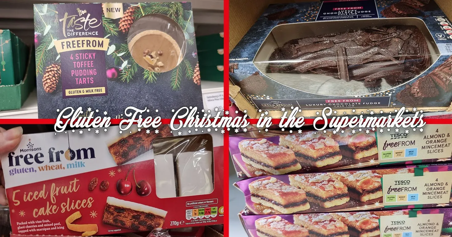 Gluten Free Christmas in the Supermarkets 2023