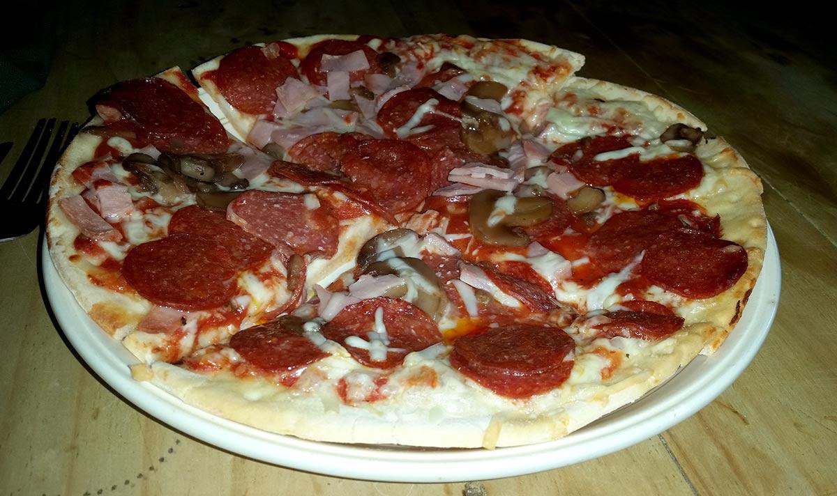 Goodfellas Pepperoni, Ham and Mushroom Pizza | Product Review