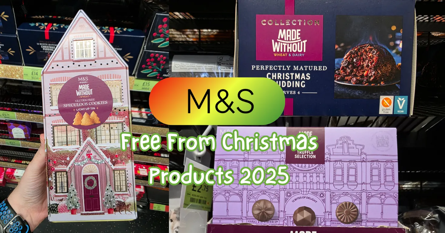 Marks and Spencer Free From Christmas Products 2025