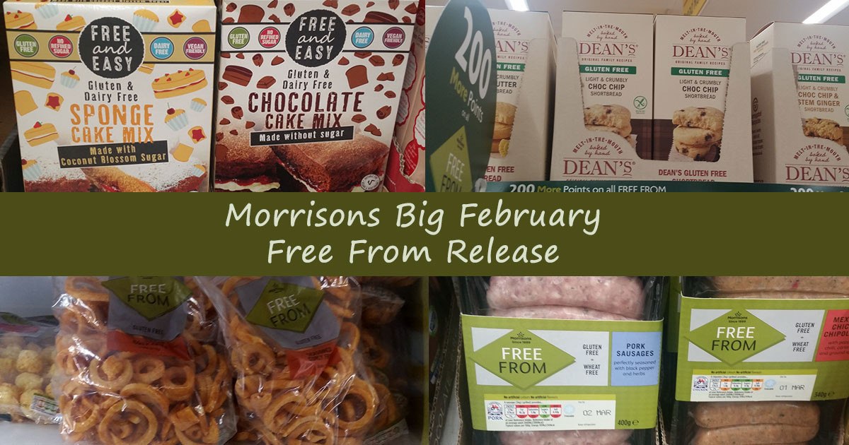 Morrisons Big February Free From Release