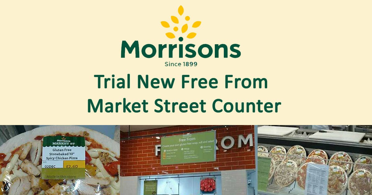 Morrisons Trial New Free From Market Street Counter