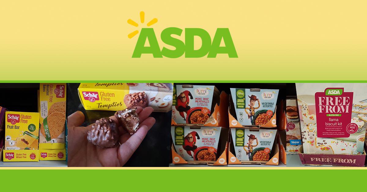 New Gluten Free Products in Asda July 2018