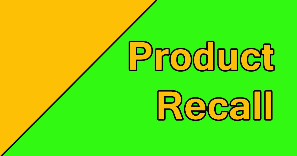 Product Recall