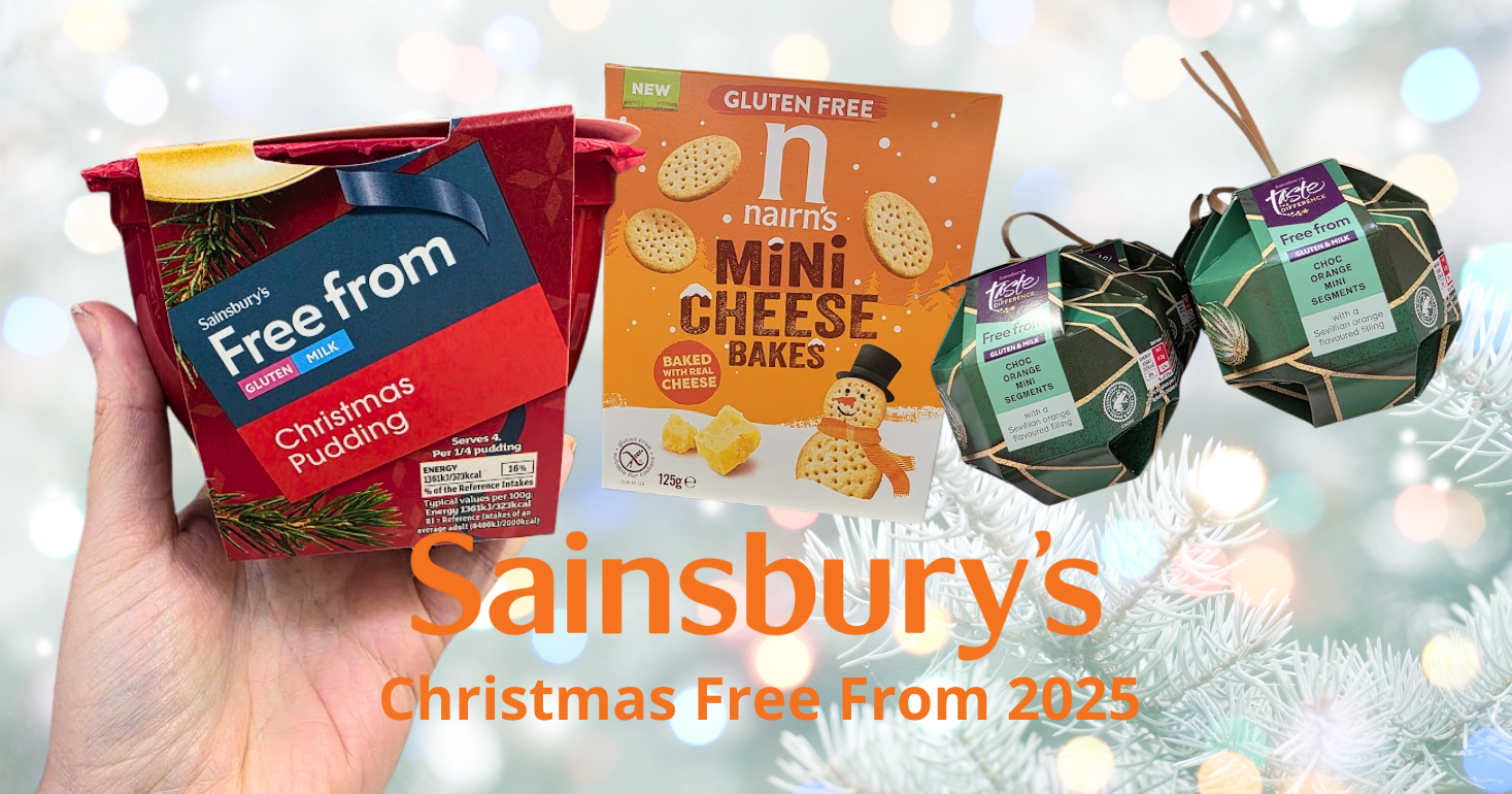 Sainsburys Free From Christmas Products 2025