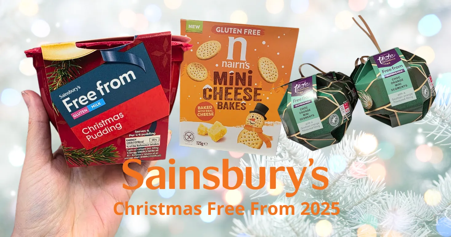 Sainsburys Free From Christmas Products 2025