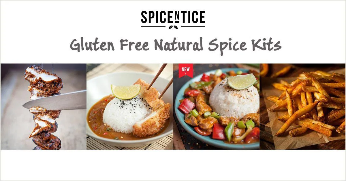 Spicentice Gluten Free Natural Spice Kits