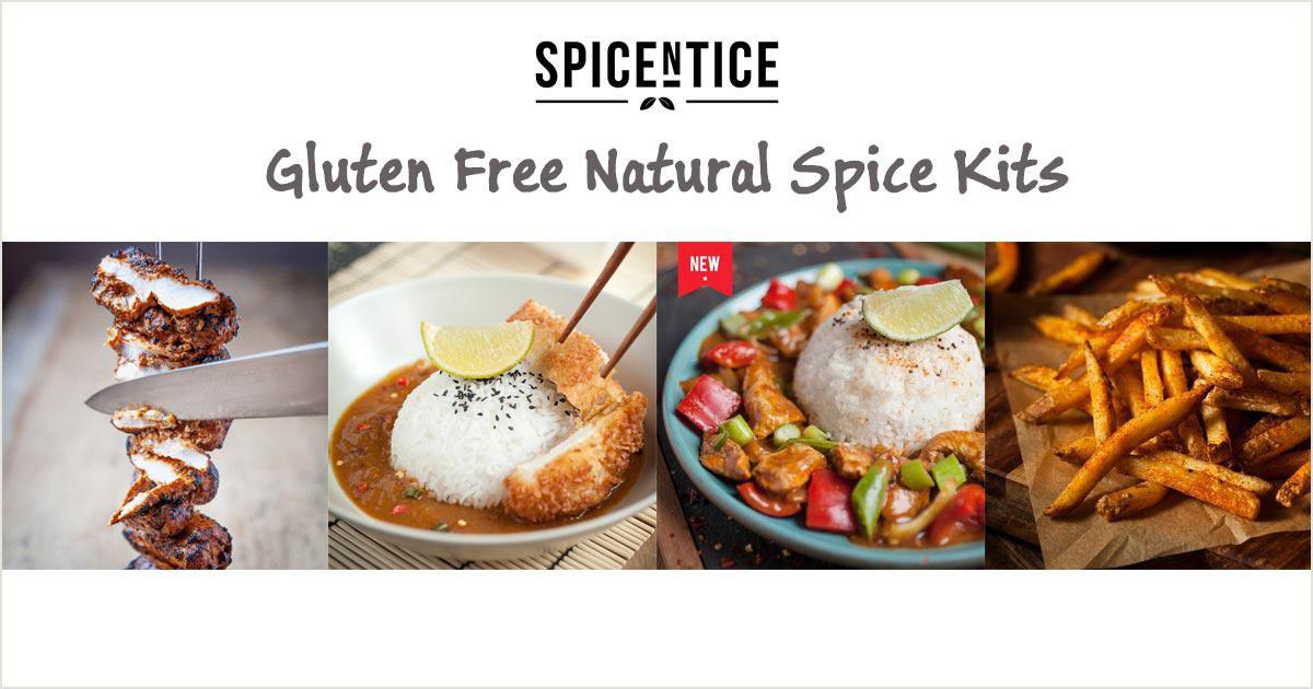 Spicentice Gluten Free Natural Spice Kits