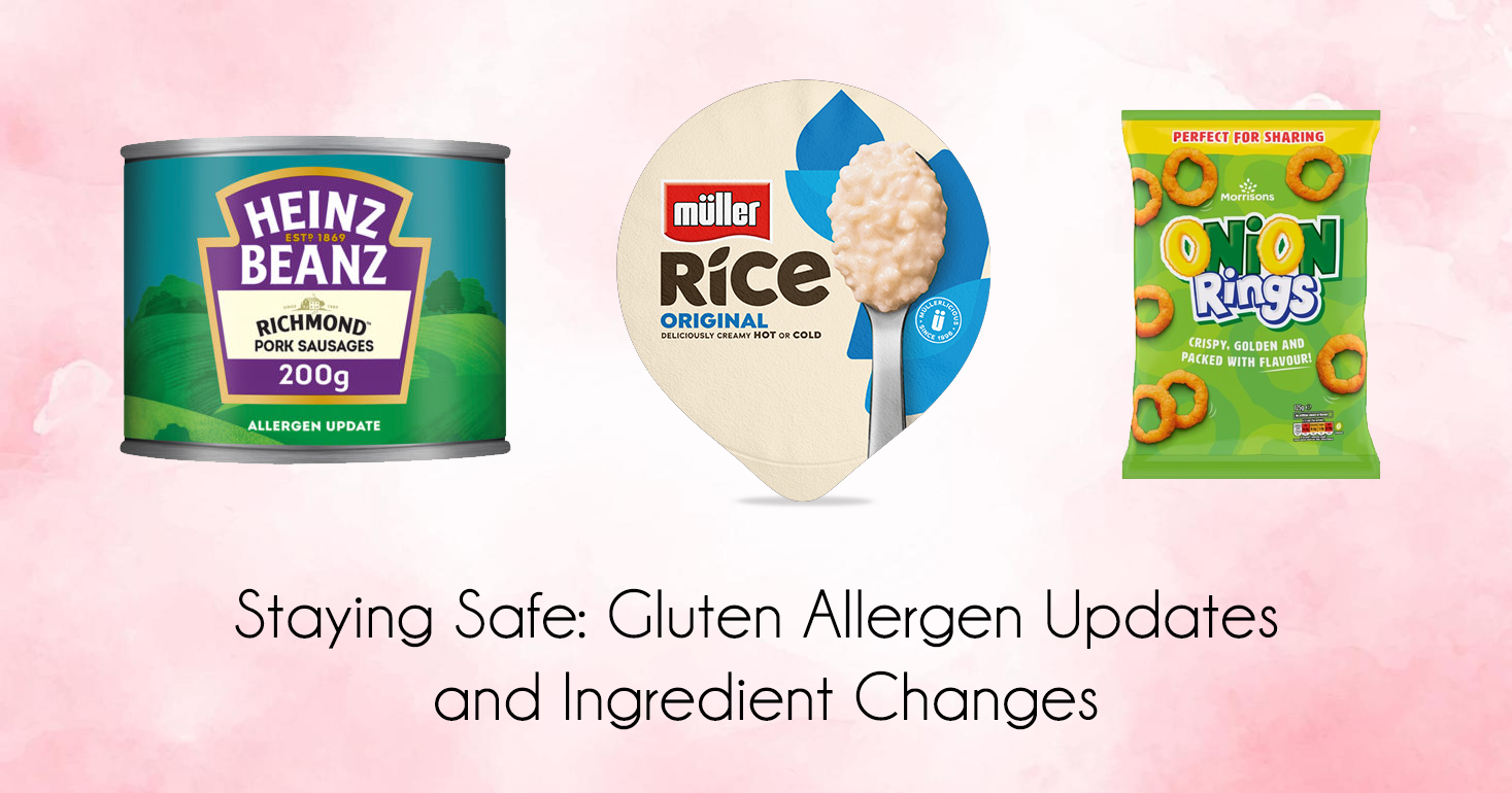 Staying Safe: Gluten Allergen Updates and Recipe Changes
