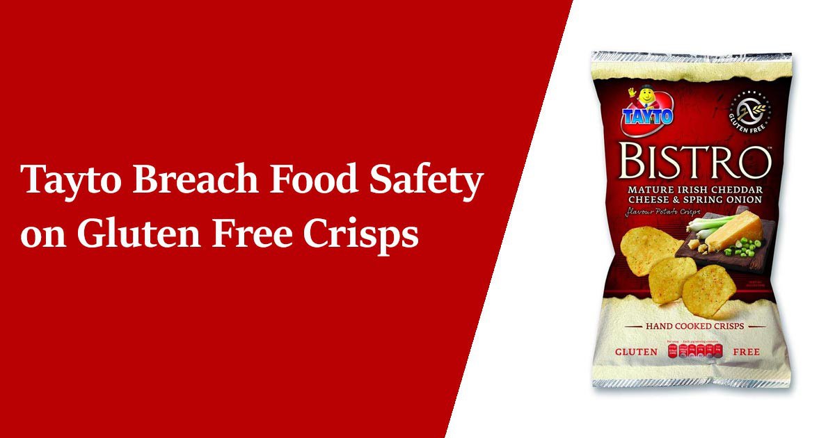 Tayto Breach Food Safety on Gluten Free Crisps