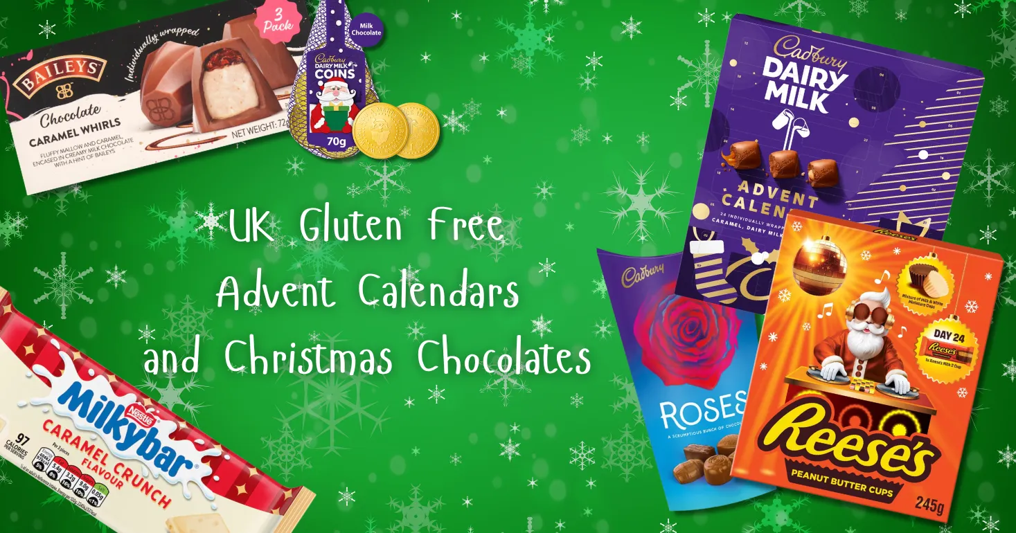 UK Gluten Free Advent Calendars and Christmas Chocolates