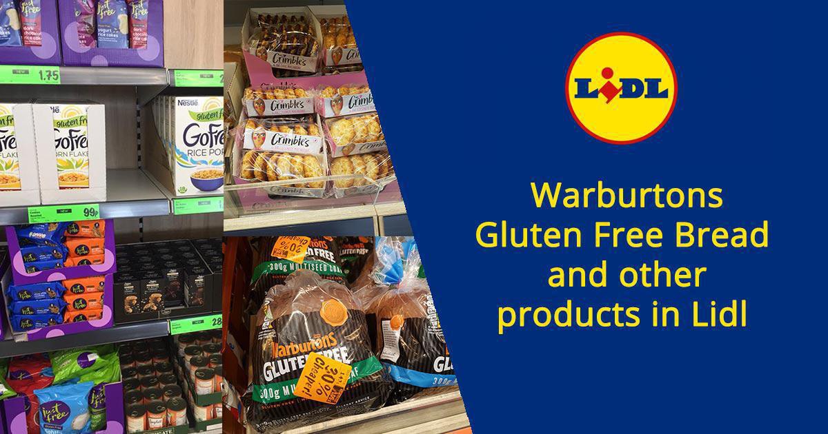 Warburtons Gluten Free Bread and Other Products In Lidl