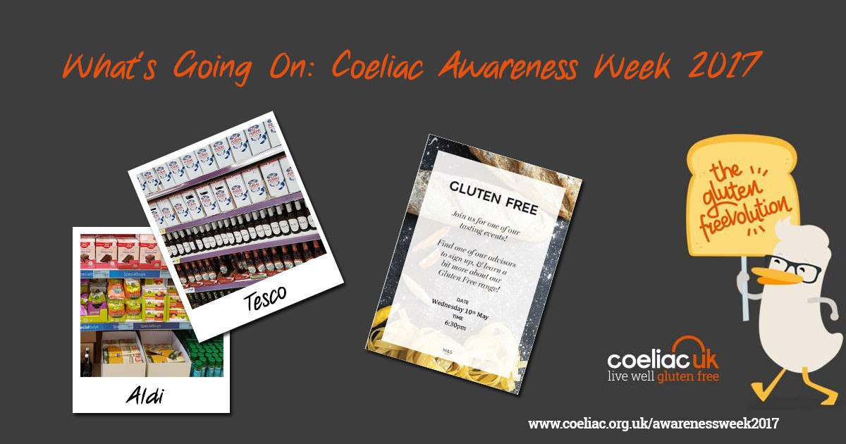 What's Going On: Coeliac Awareness Week 2017
