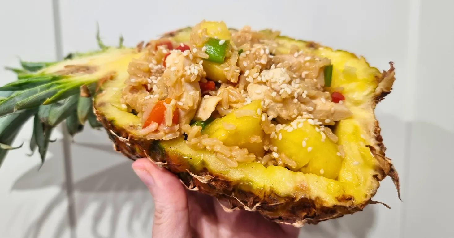 Gluten Free Chicken and Pineapple Fried Rice