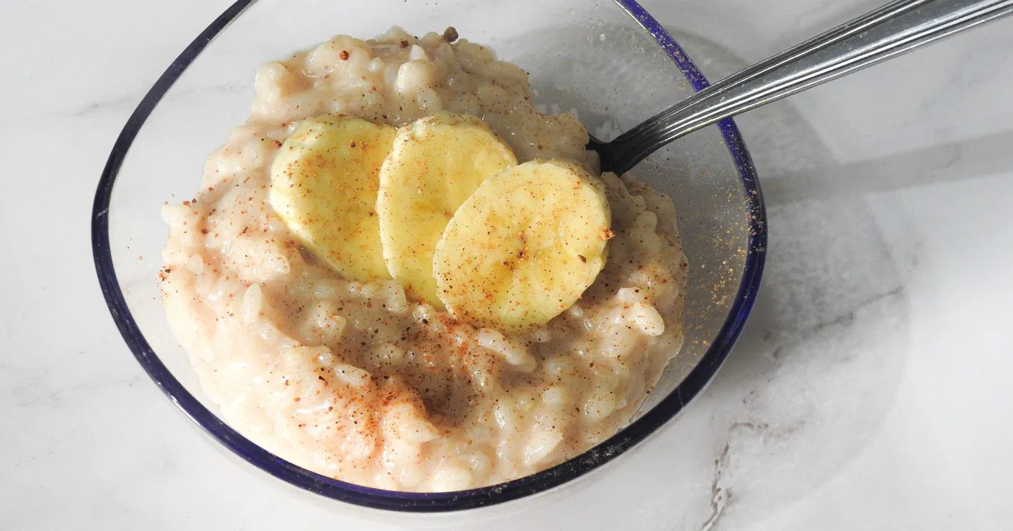 Gluten and Dairy Free Coconut and Cinnamon Rice Pudding
