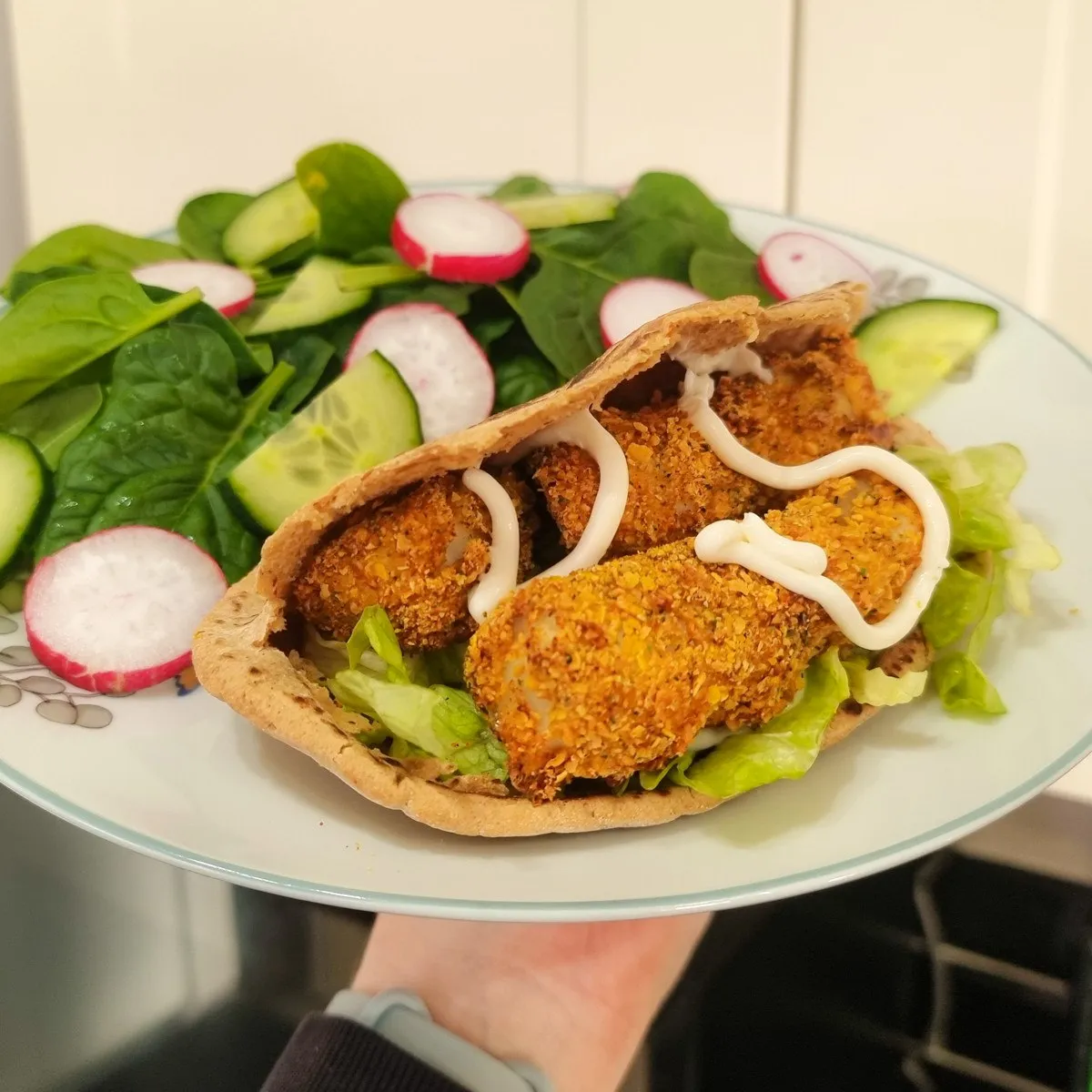 Gluten Free Air Fried Gourmet Cornflake Fish Fingers