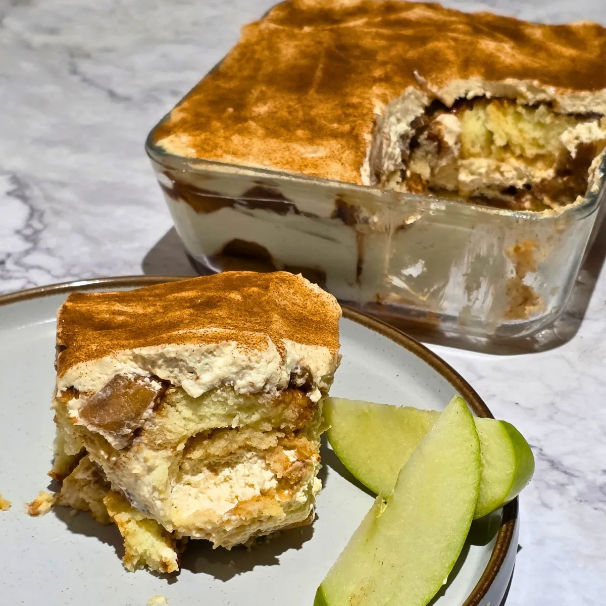 Gluten Free Apple and Cinnamon Tiramisu
