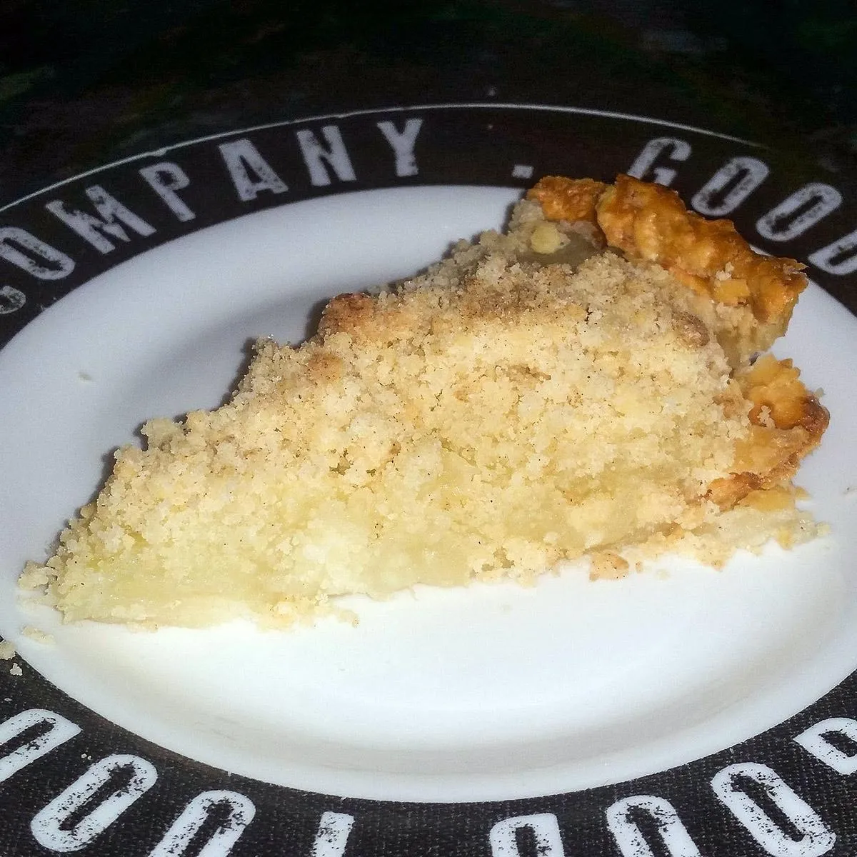 Gluten Free Apple Crumble Tart