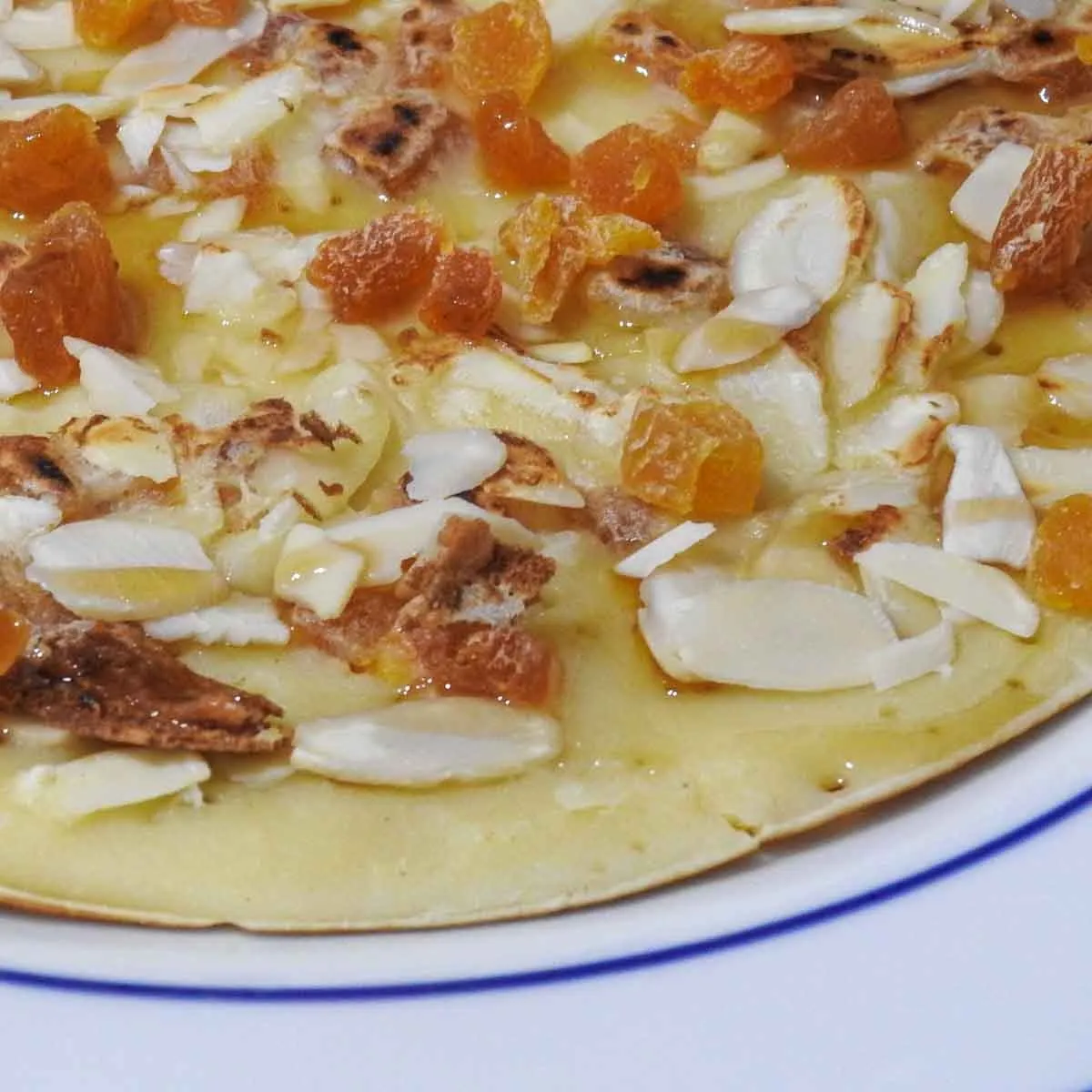 Gluten Free Apricot and Almond Pancakes