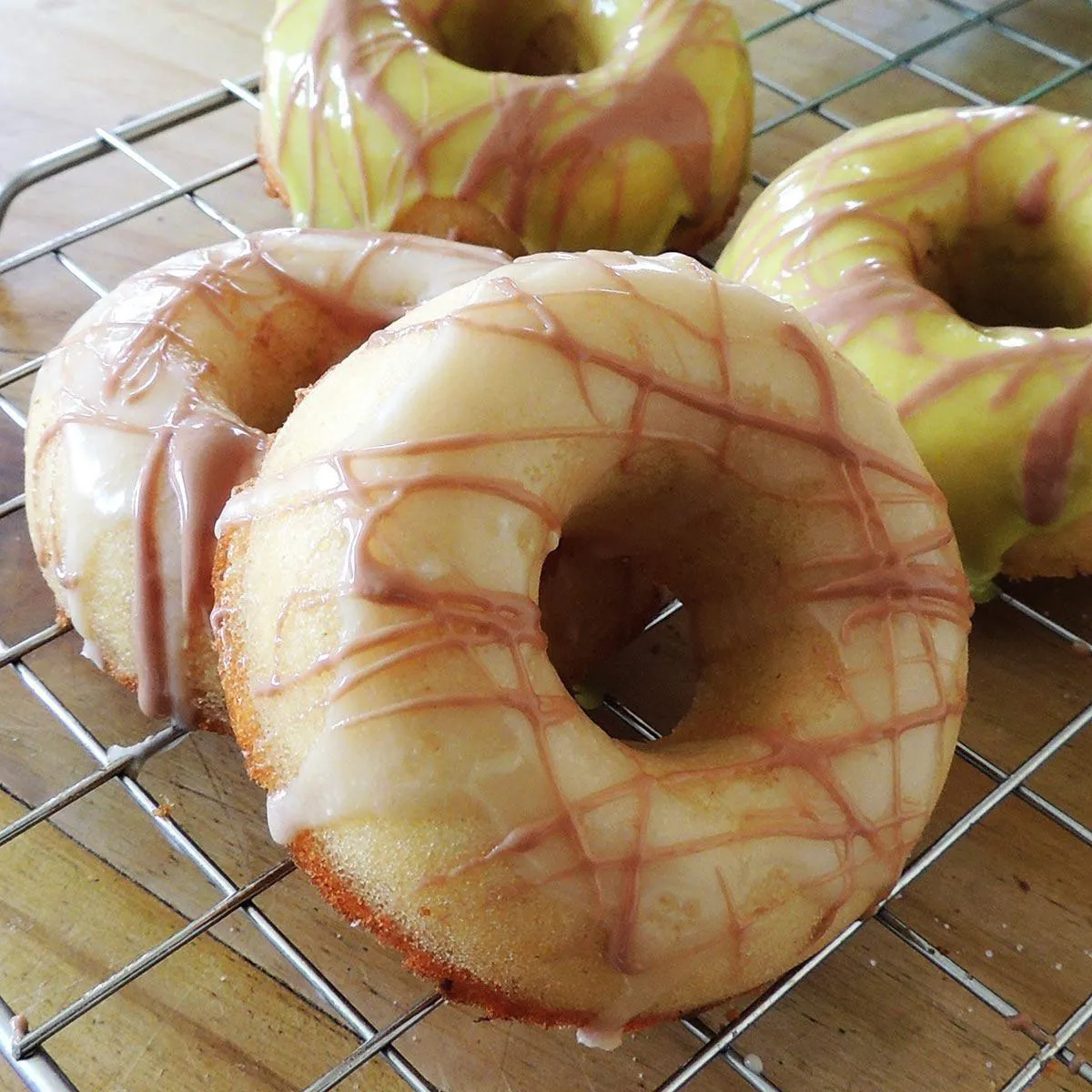 Gluten Free Baked Vanilla Donuts