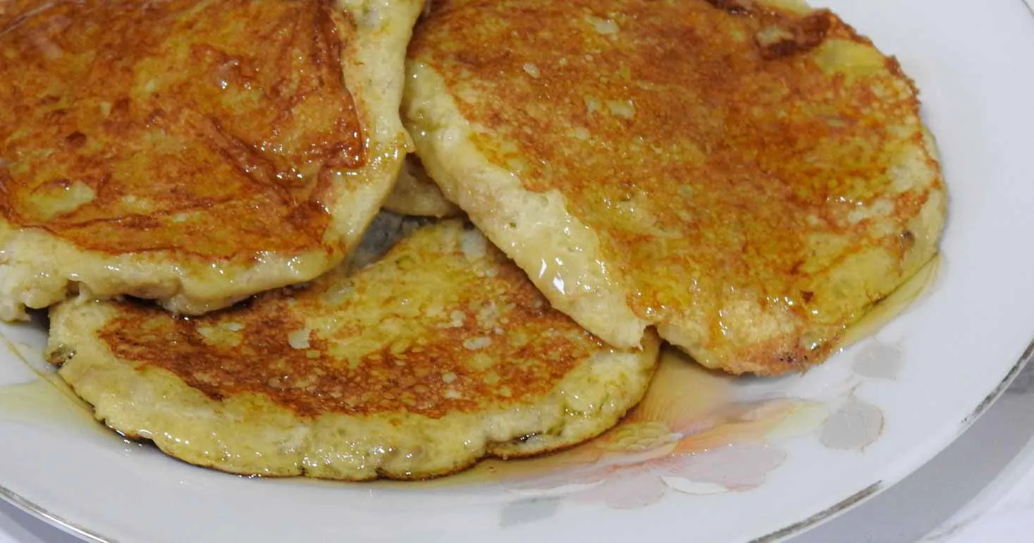 Gluten Free Banana Pancakes