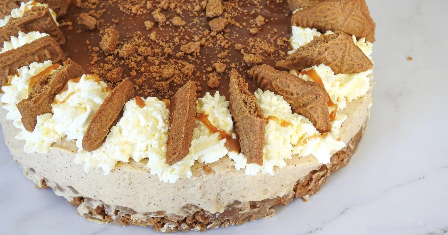 Gluten Free "Biscoff" Style Spekulatius Cheesecake