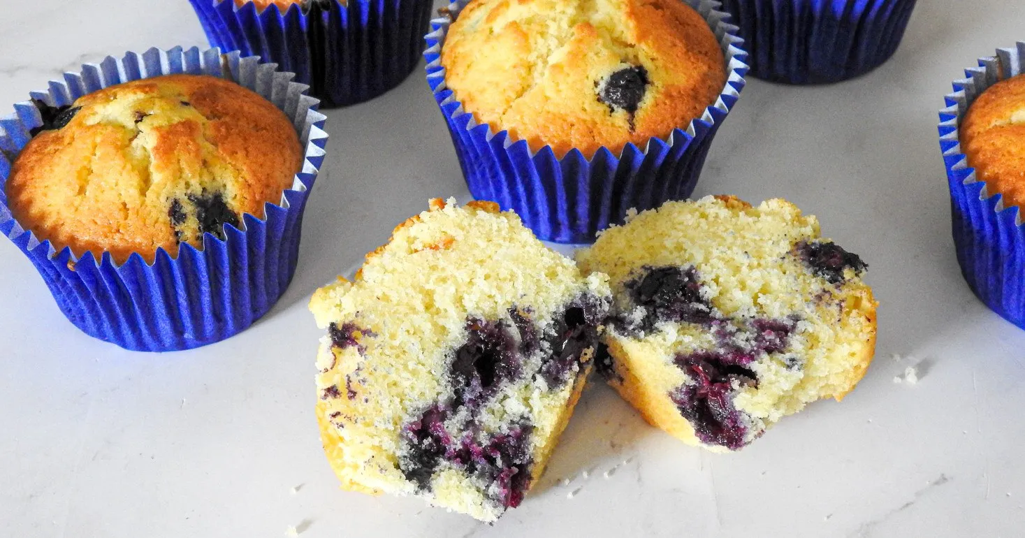 Gluten Free Blueberry Muffins