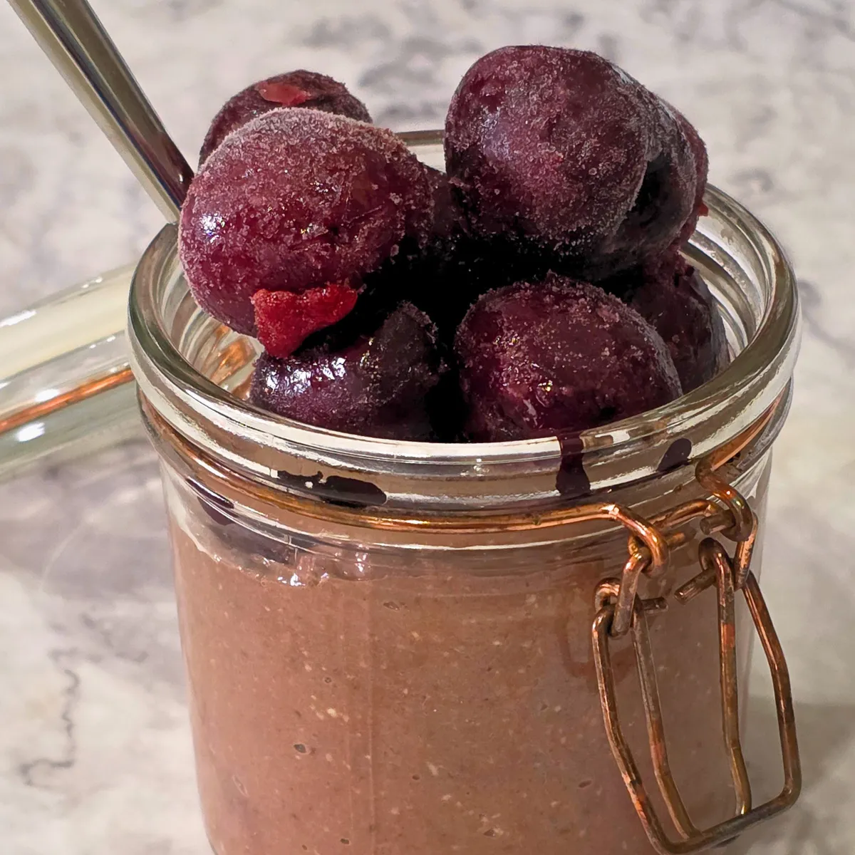 Gluten Free Brownie Batter Overnight Oats