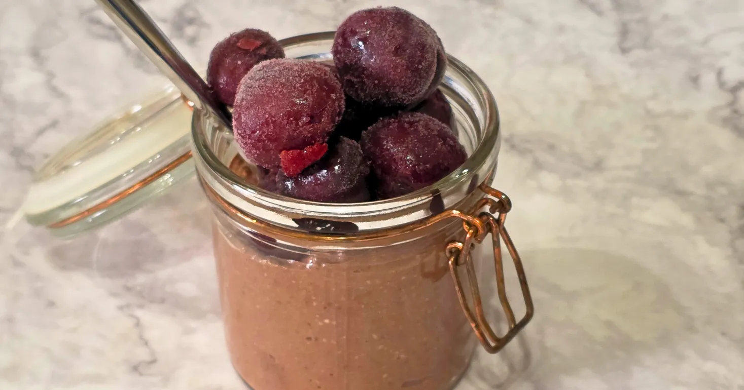 Gluten Free Brownie Batter Overnight Oats