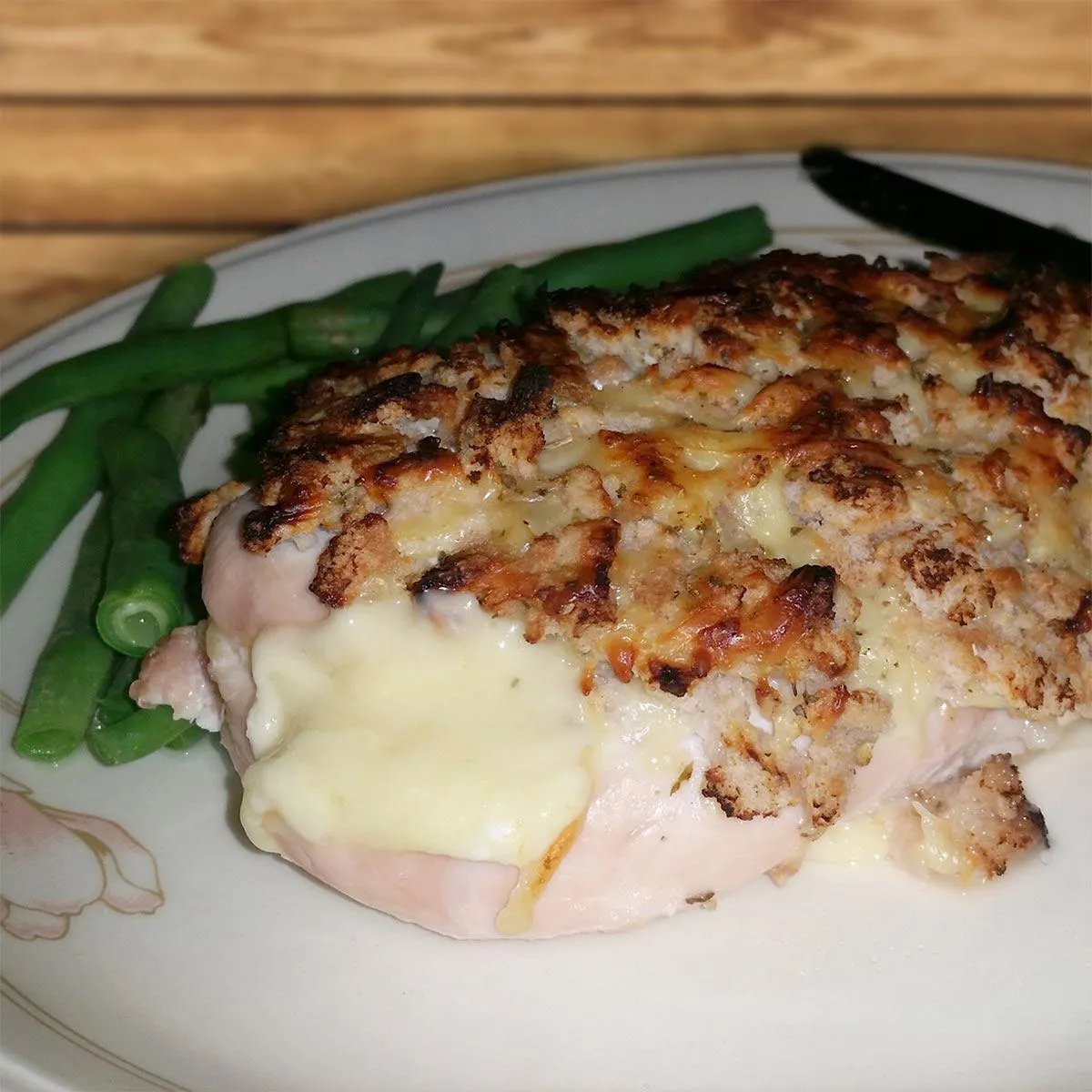 Gluten Free Cheese Crusted Chicken