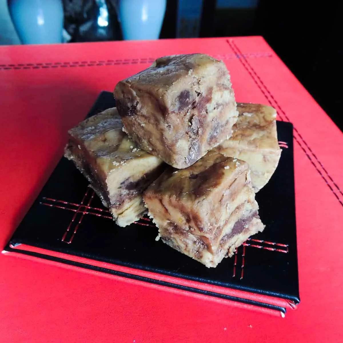 Gluten Free Choc Chip Cookie Dough Fudge