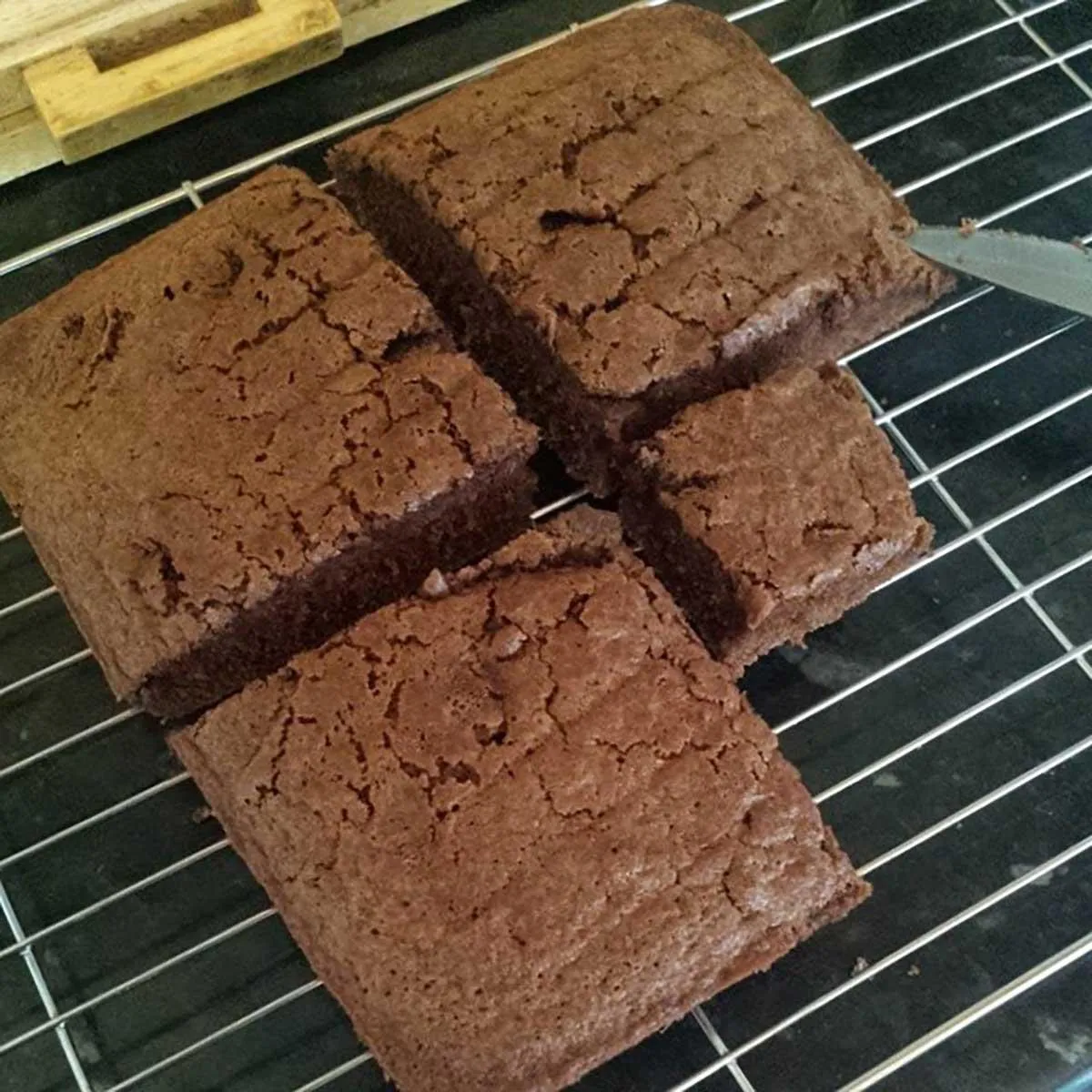 Gluten Free Chocolate Cake Squares