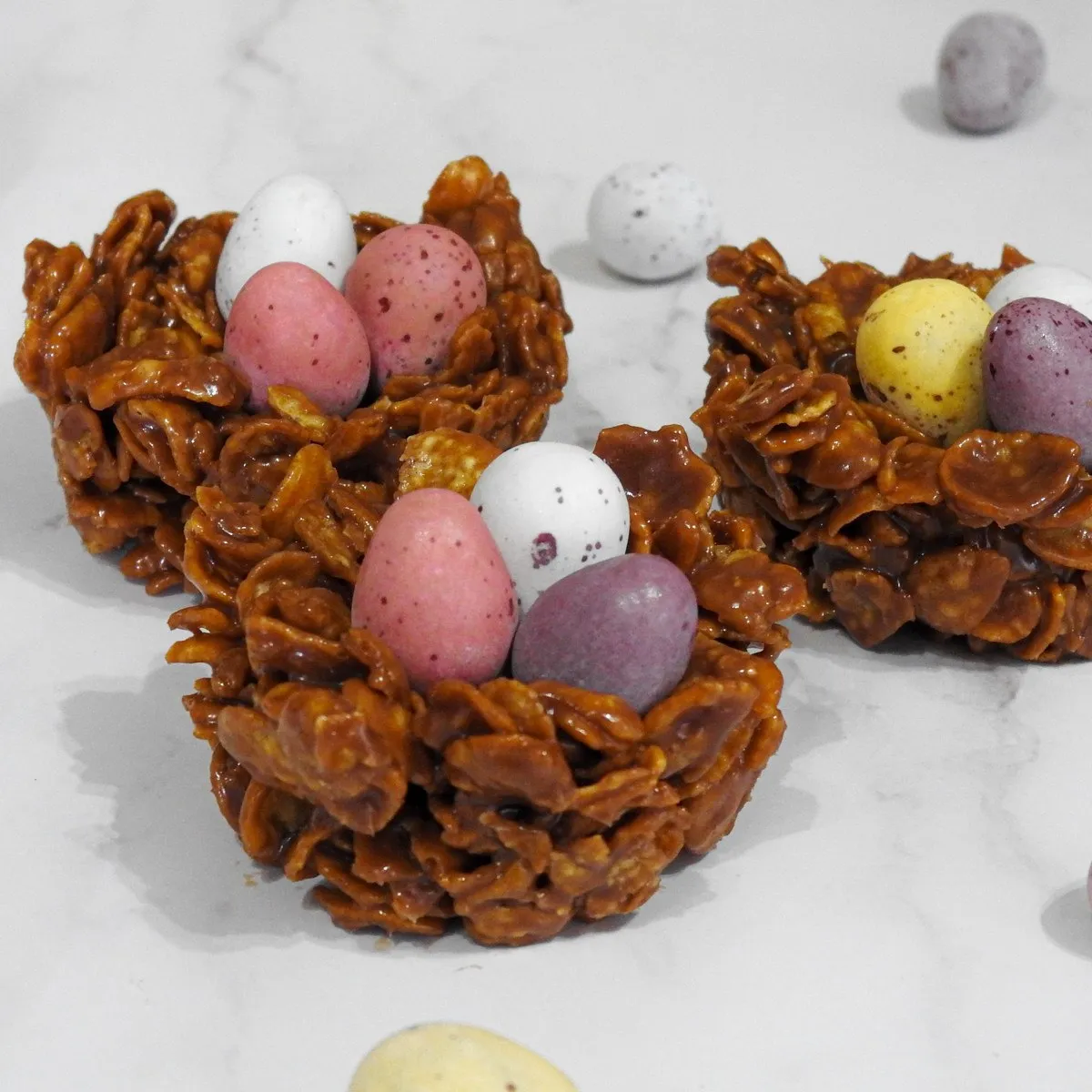 Gluten Free Chocolate Cornflake Easter Nests