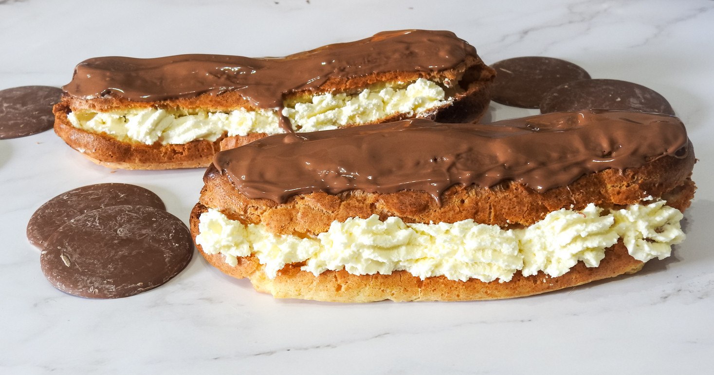 Gluten Free Chocolate Eclairs