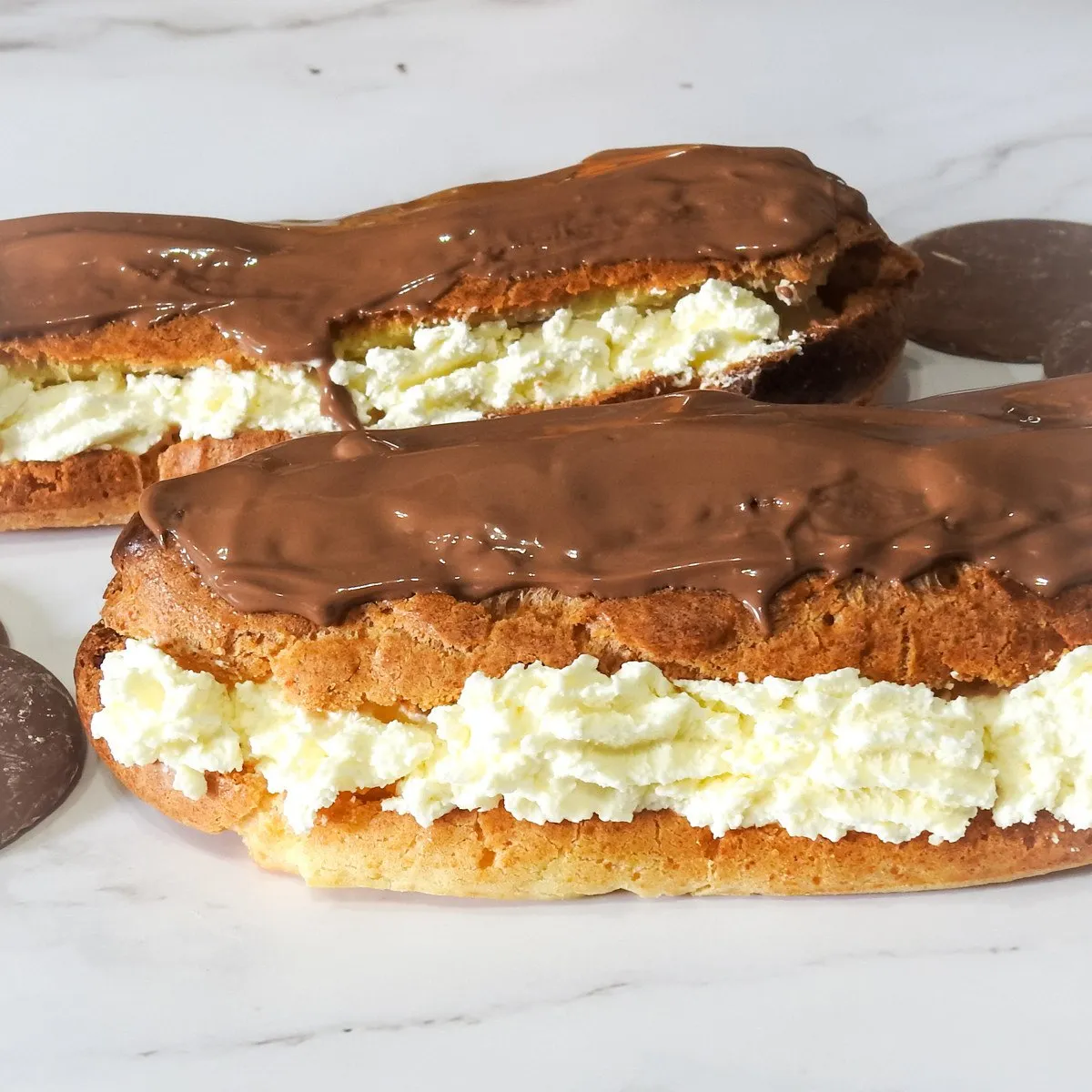 Gluten Free Chocolate Eclairs