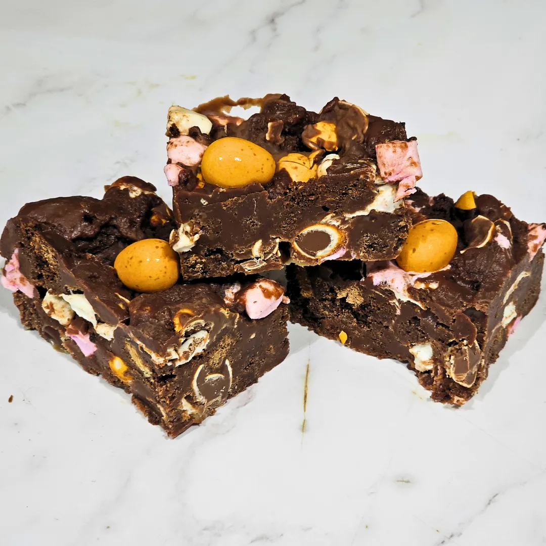 Gluten Free Chocolate Orange Mini Egg Easter Rocky Road
