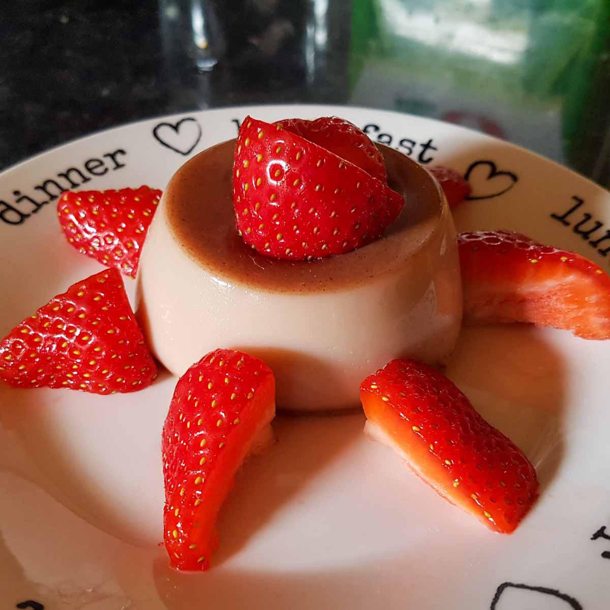 Gluten Free Chocolate Panna Cotta Style Dessert