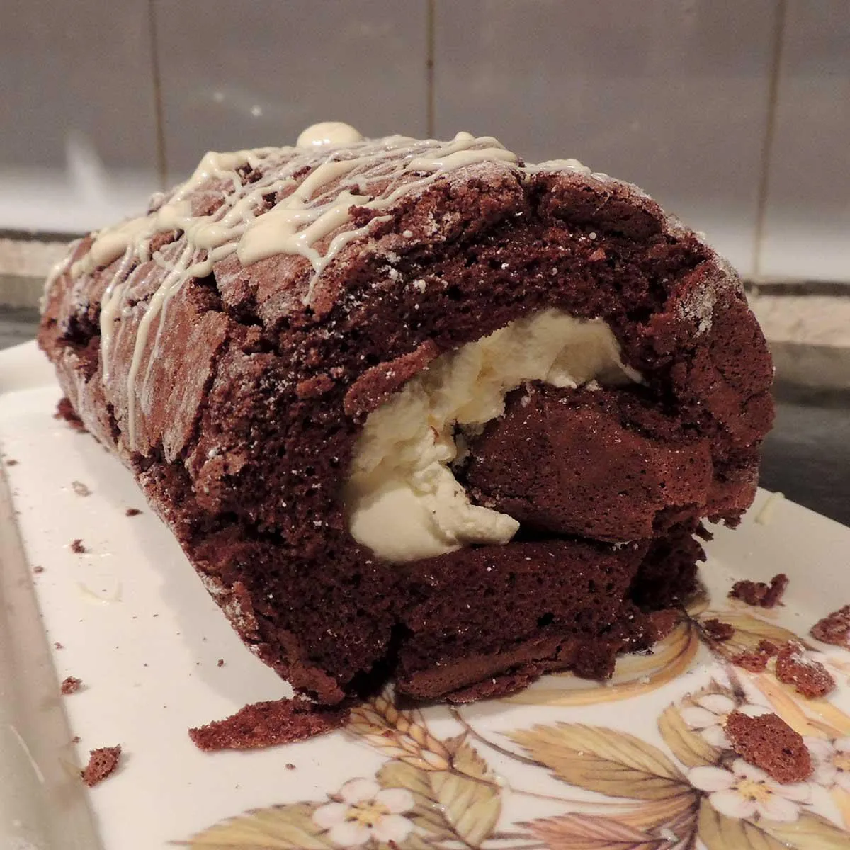 Gluten Free Chocolate Roulade